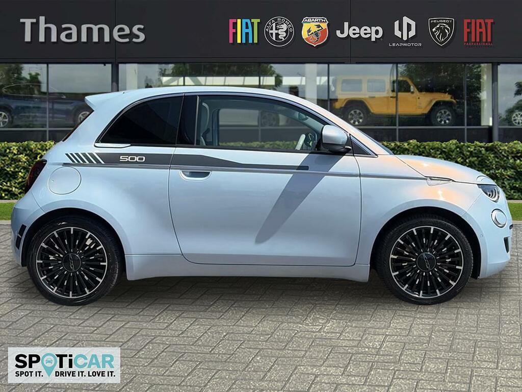 Fiat 500E Hatchback Grey #2