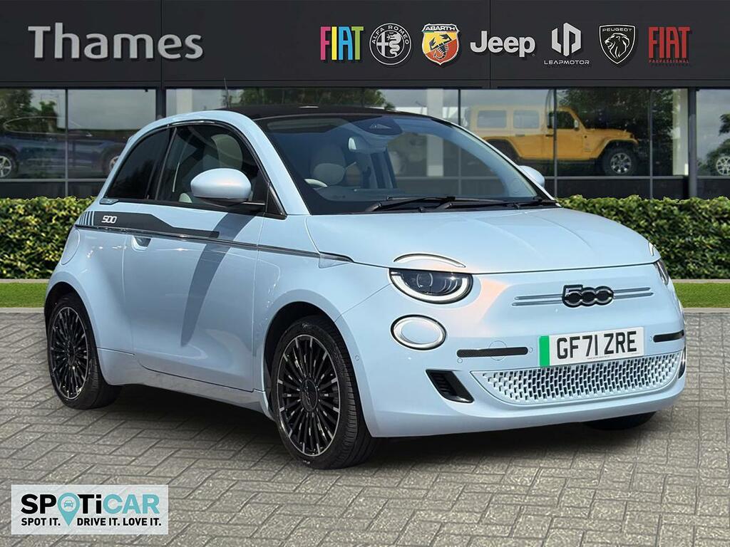 Fiat 500E Hatchback Grey #1