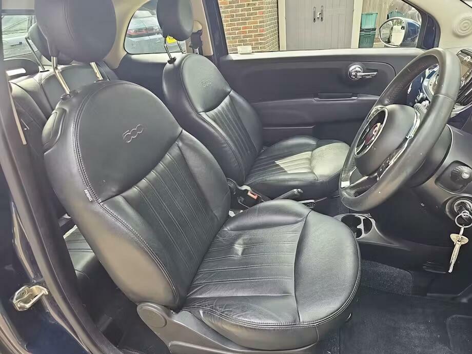 Fiat 500C 1.2 1.2 Lounge Dualogic Euro 6 Ss Blue #3