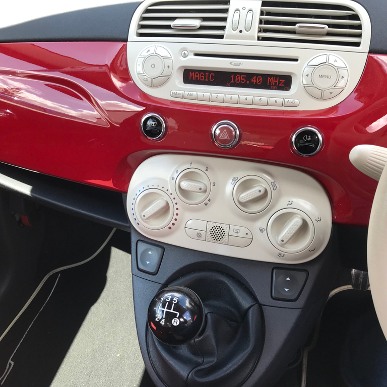 Fiat 500 1.2 Pop Hatchback Euro 6 Ss Red #5