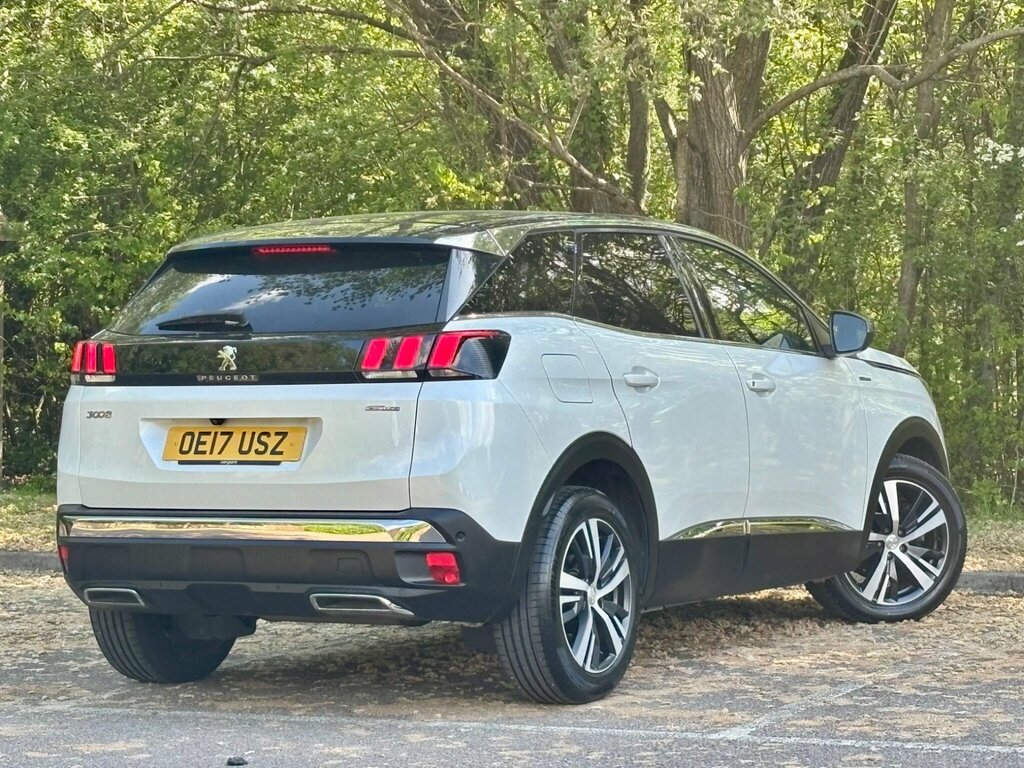 Peugeot 3008 1.2 Puretech Gt Line Euro 6 Ss White #5