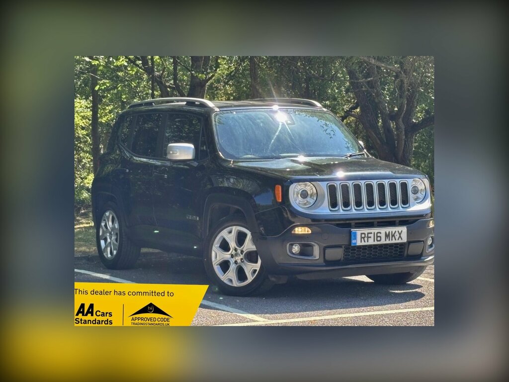 Jeep Renegade 1.6 Multijetii Limited Euro 6 Ss Black