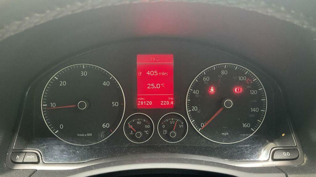 Volkswagen Golf 1.9 Tdi Match Blue #6