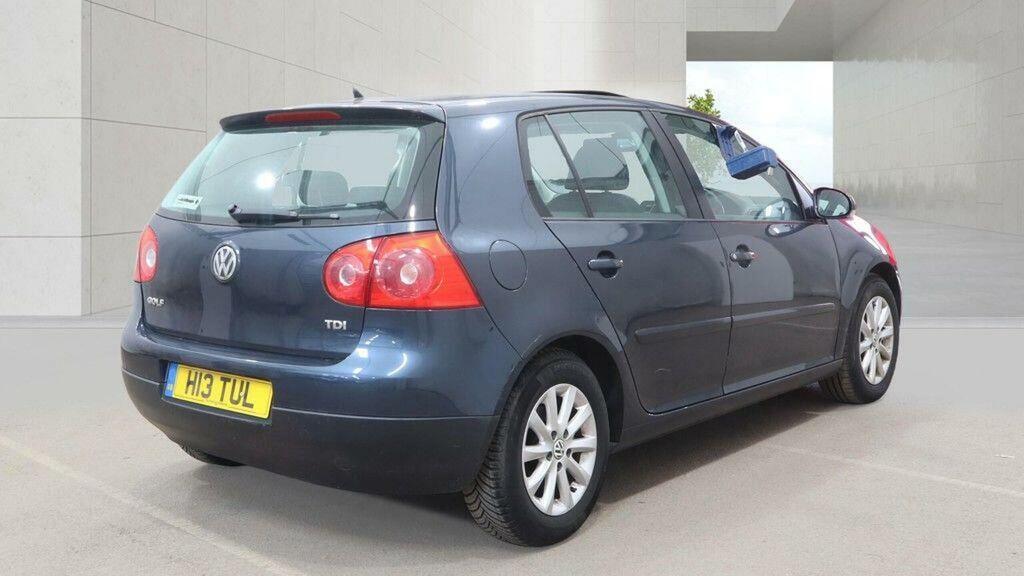Volkswagen Golf 2.0L 2.0 Tdi Sportline Dsg Euro 4 Blue #8