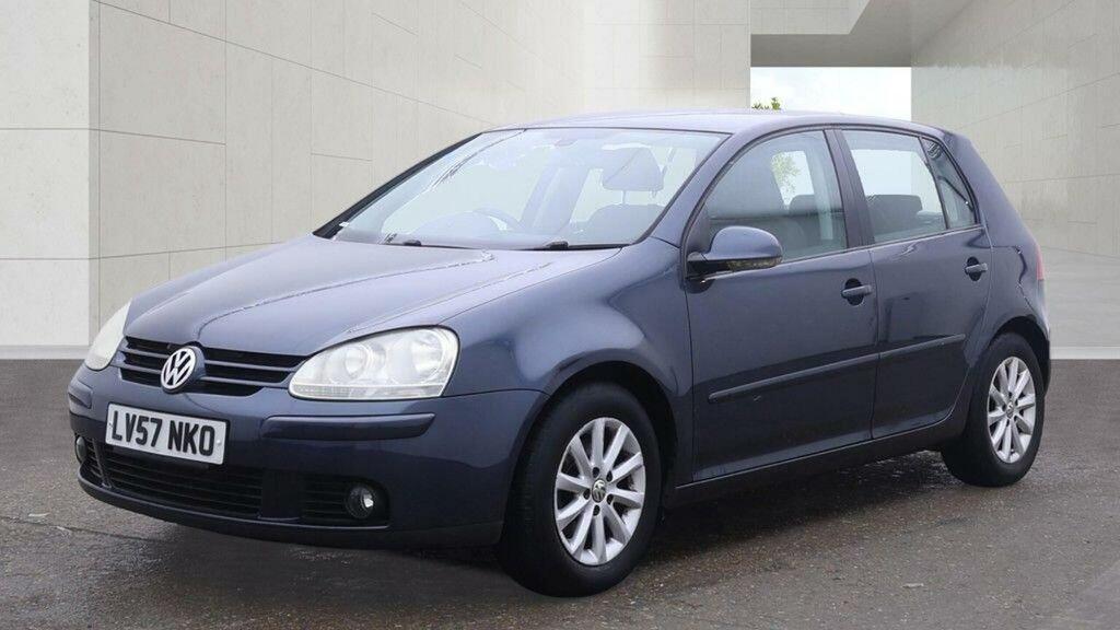 Volkswagen Golf Hatchback 1.6 Fsi Match 200757 Blue #2