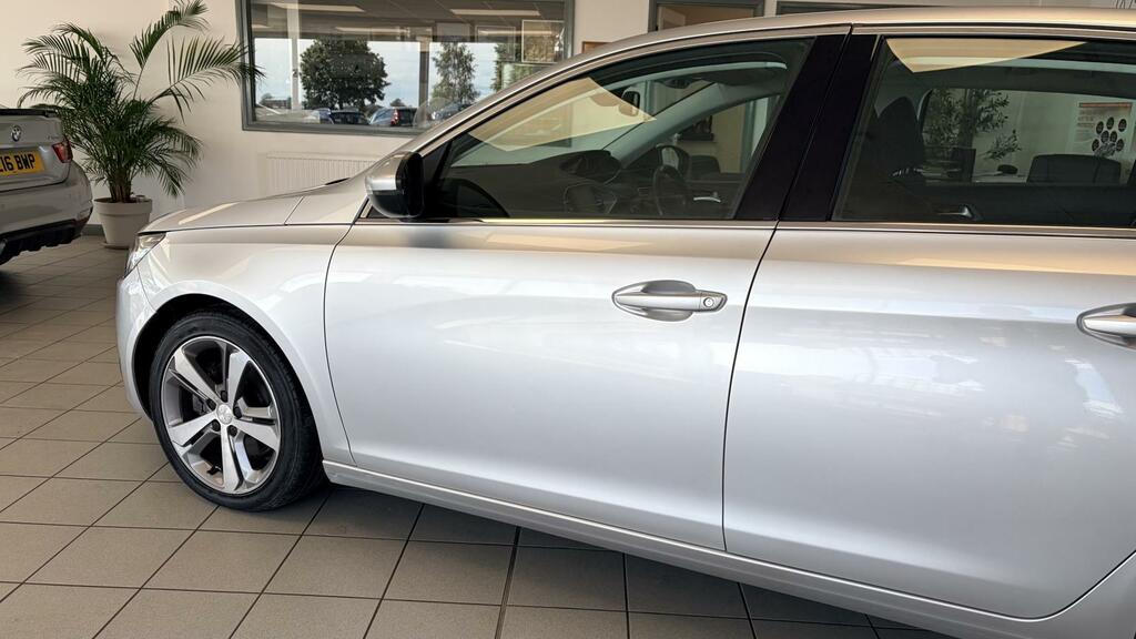 Peugeot 308 2.0 Bluehdi Allure Hatchback Eat Euro 6 Silver #3