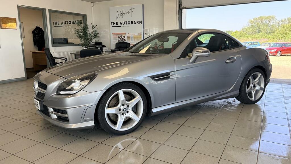 Mercedes-Benz SLK 2.2L 2.1 Cdi Amg Sport Convertible G-tr Black #13
