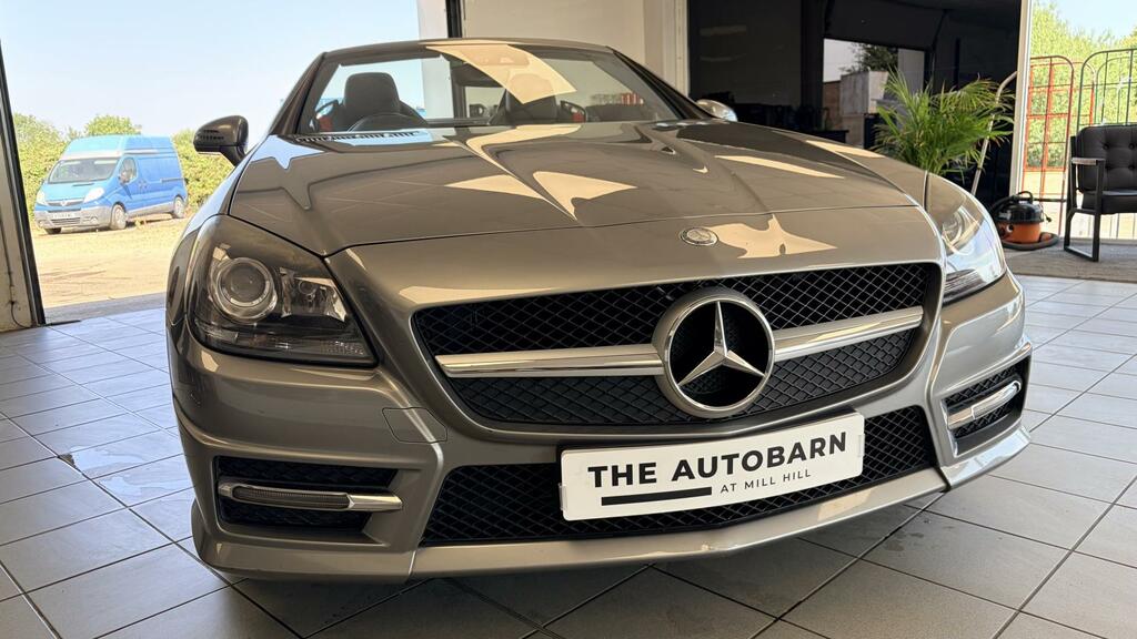 Mercedes-Benz SLK 2.2L 2.1 Cdi Amg Sport Convertible G-tr Black #12