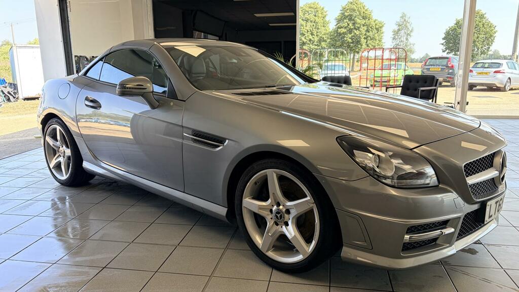 Mercedes-Benz SLK 2.2L 2.1 Cdi Amg Sport Convertible G-tr Black #16