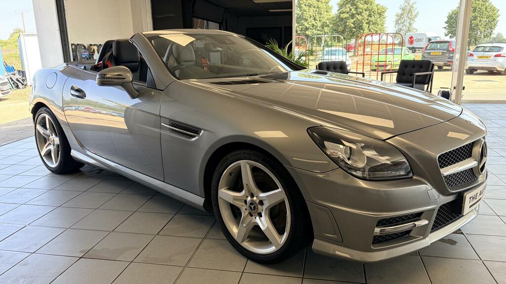Mercedes-Benz SLK 2.2L 2.1 Cdi Amg Sport Convertible G-tr Black #11