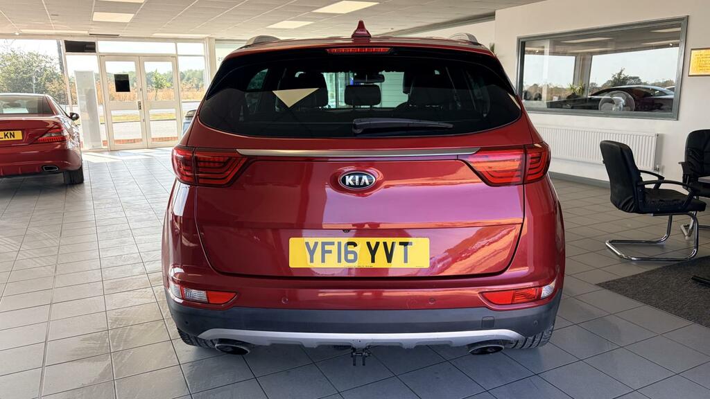 Kia Sportage 1.6 T-gdi Gt-line Suv Awd Euro 6 Red #4