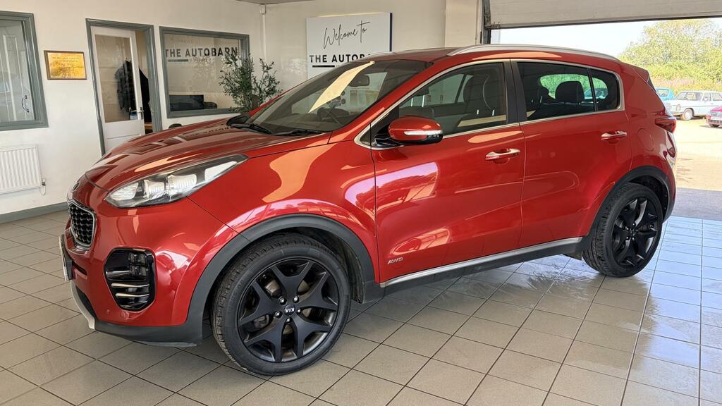 Kia Sportage 1.6 T-gdi Gt-line Suv Awd Euro 6 Red