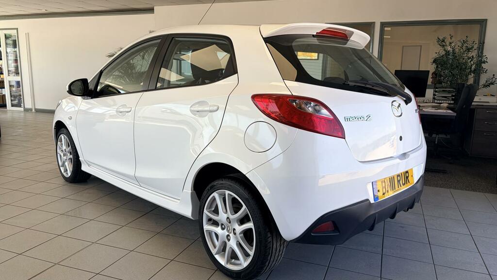 Mazda 2 Takuya White #3