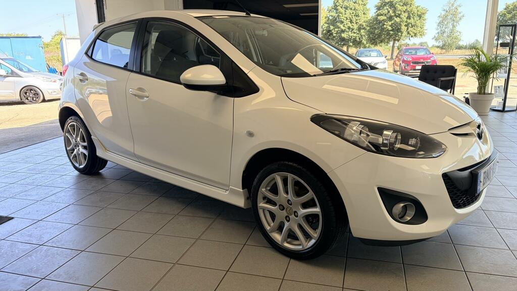 Mazda 2 Takuya White #5