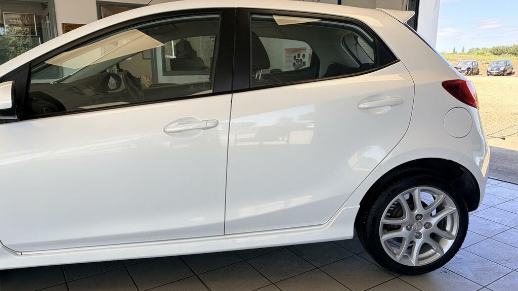 Mazda 2 Takuya White #2