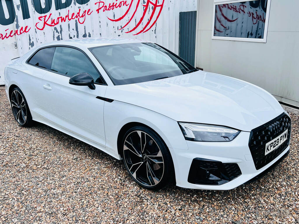 Audi A5 35 Tfsi Black Edition S Tronic White