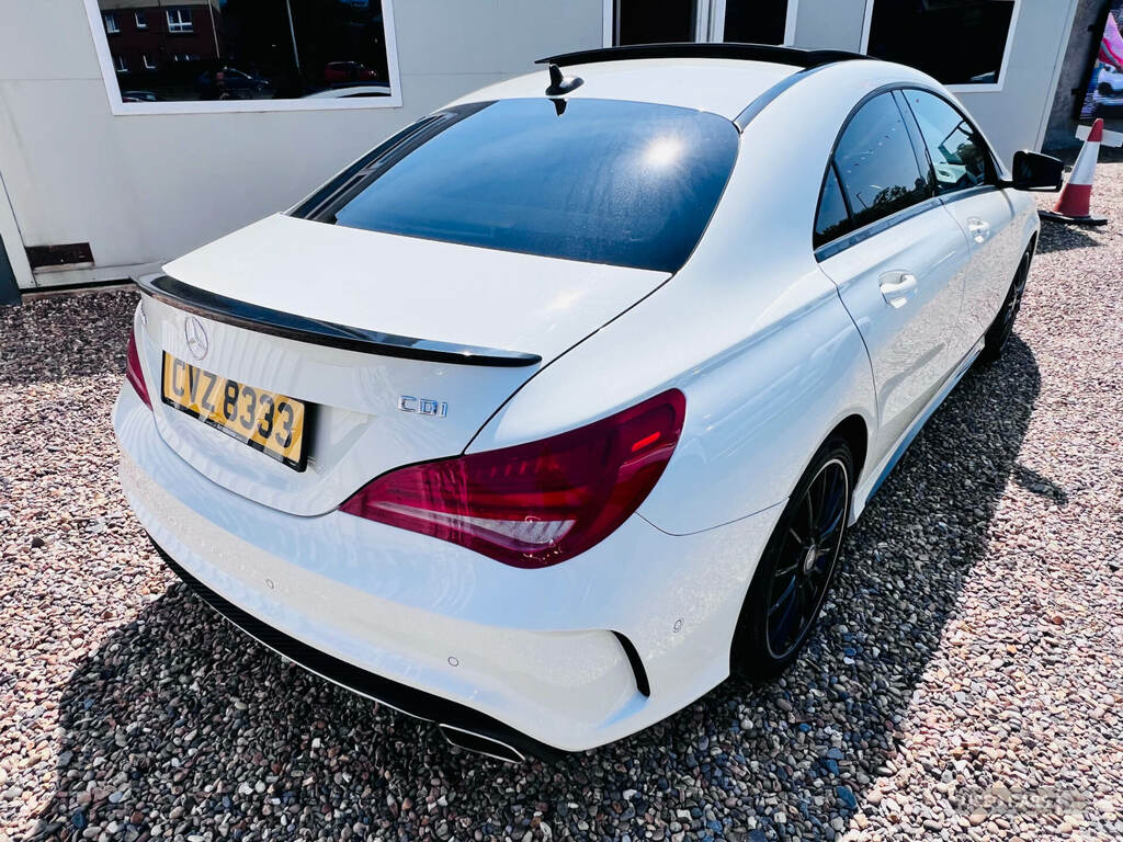 Mercedes-Benz CLA Class Cla Amg Sport White #4