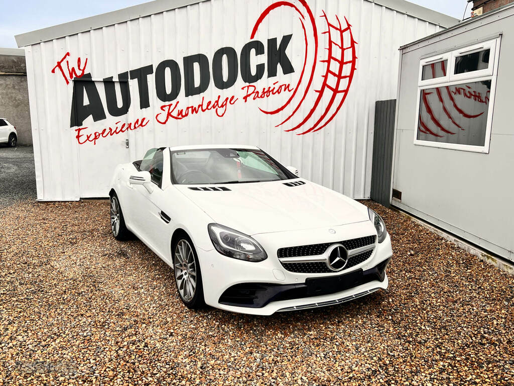 Mercedes-Benz SLC Slc 250D Amg Line 9G-tronic White #2