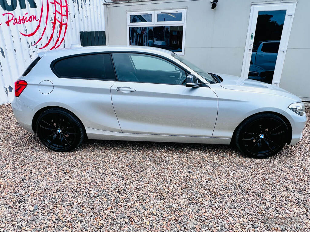 BMW 1 Series 116D Efficientdynamics Plus Silver #3