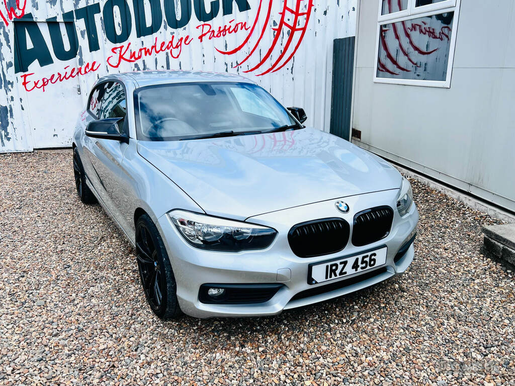 BMW 1 Series 116D Efficientdynamics Plus Silver #2