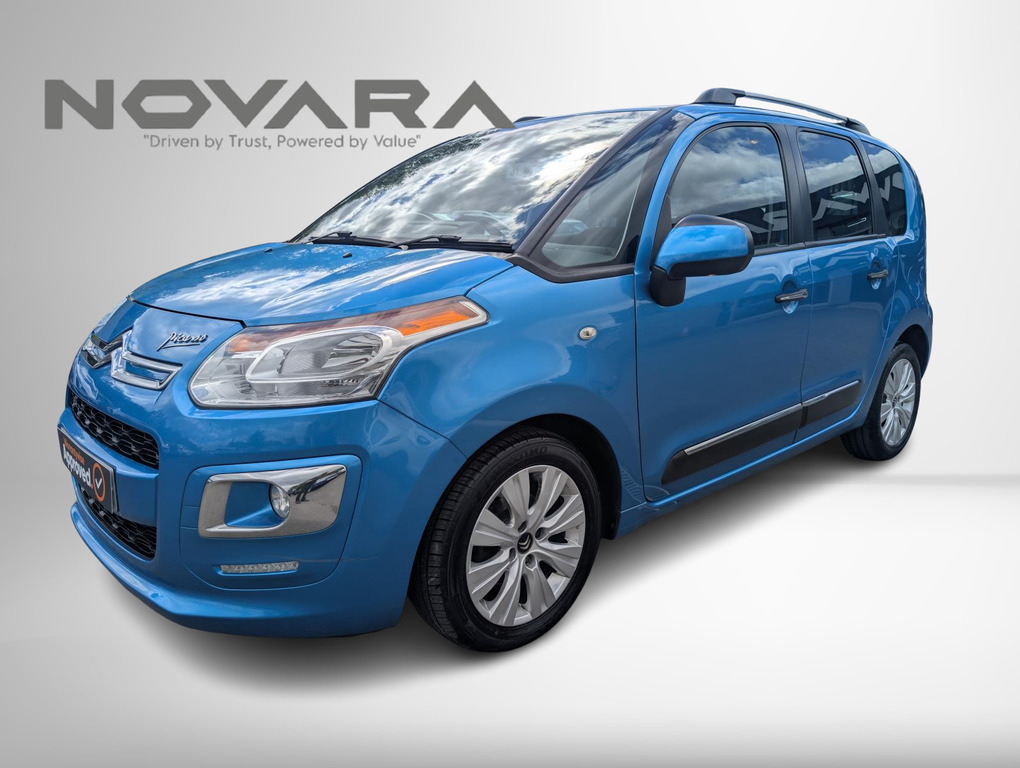 Citroen C3 Picasso 1.6 Hdi Exclusive Mpv Euro 5 90 YP70WXU Blue #2
