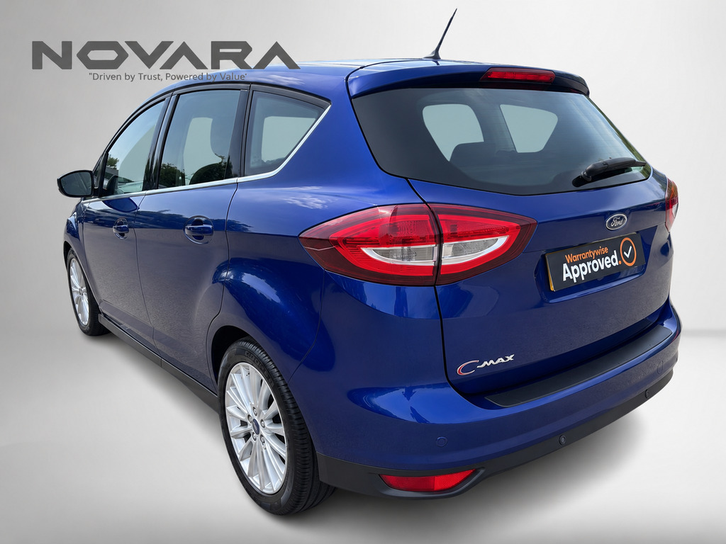 Ford C-Max 2.0 Tdci Titanium Mpv Powershift Euro 6 Blue #4
