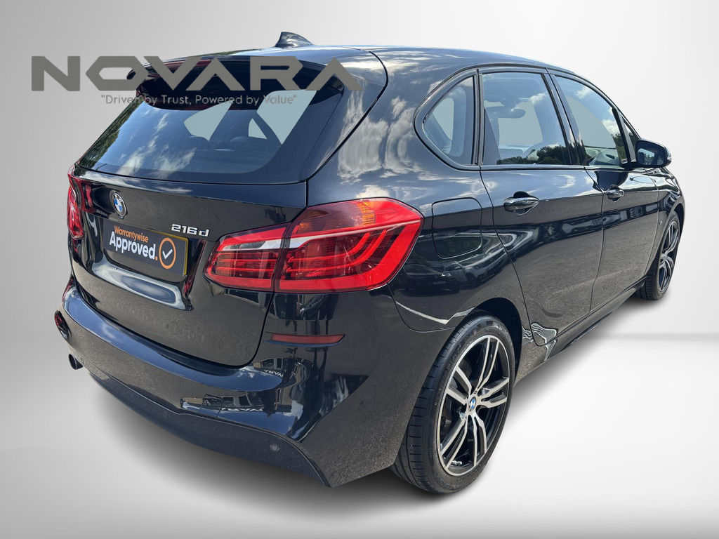 BMW 2 Series Active Tourer 1.5 216D M Sport Mpv Euro 6 Ss Black #4