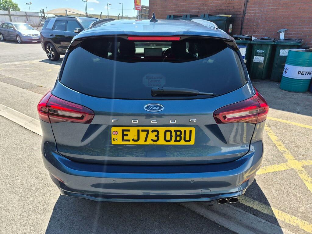Ford Focus 1.0T Ecoboost Mhev St-line X Dct Euro 6 Ss EJ73OBU Blue #5