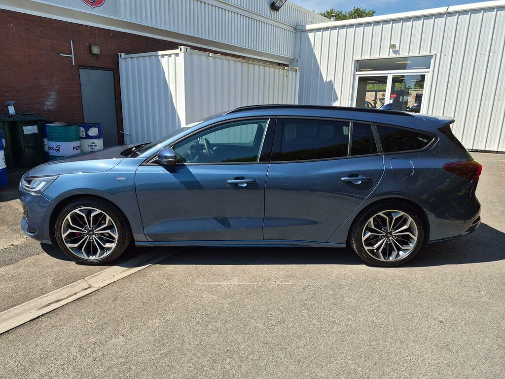 Ford Focus 1.0T Ecoboost Mhev St-line X Dct Euro 6 Ss EJ73OBU Blue #3