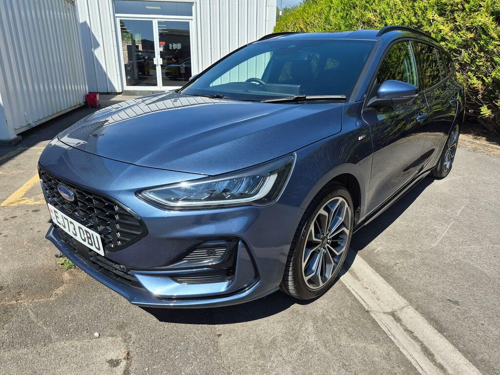 Ford Focus 1.0T Ecoboost Mhev St-line X Dct Euro 6 Ss Blue