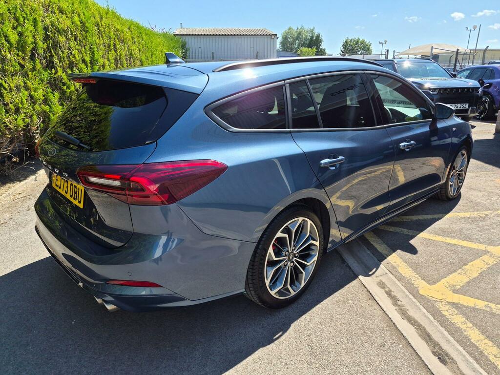 Ford Focus 1.0T Ecoboost Mhev St-line X Dct Euro 6 Ss EJ73OBU Blue #6