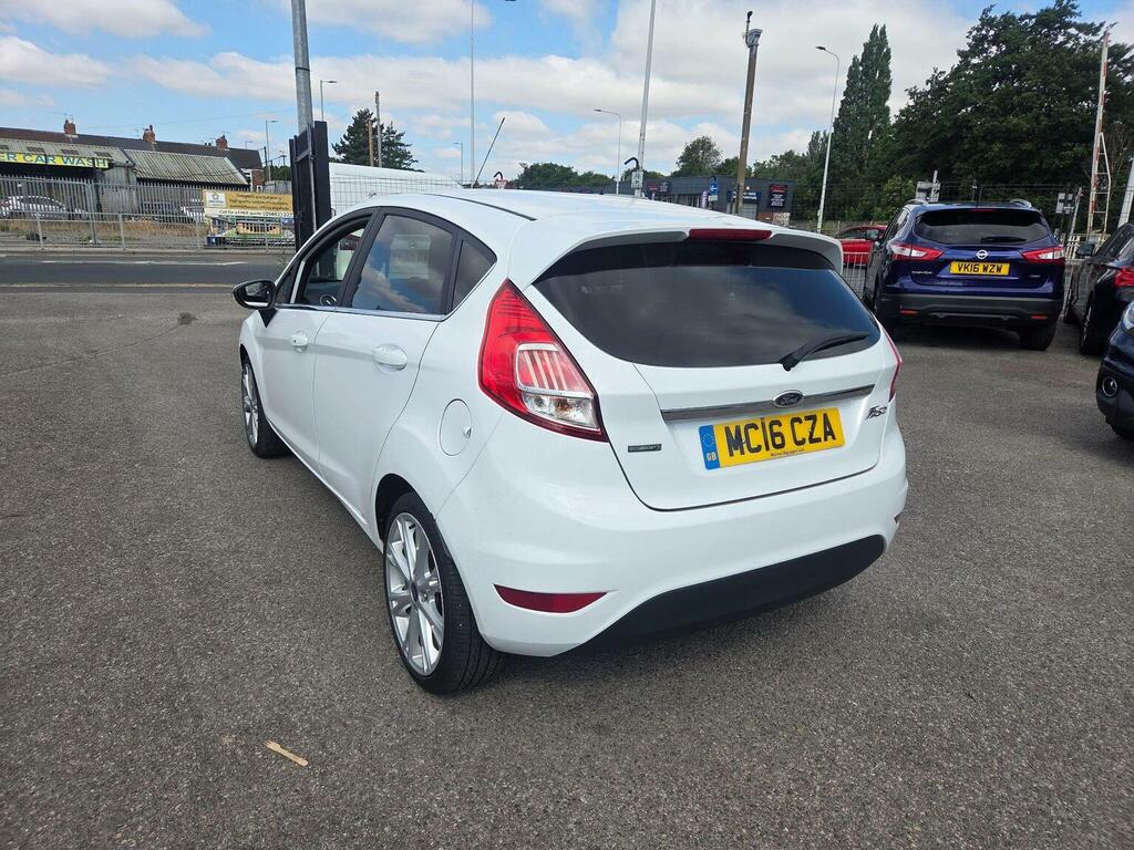 Ford Fiesta 1.0T Ecoboost Titanium Euro 6 Ss White #5