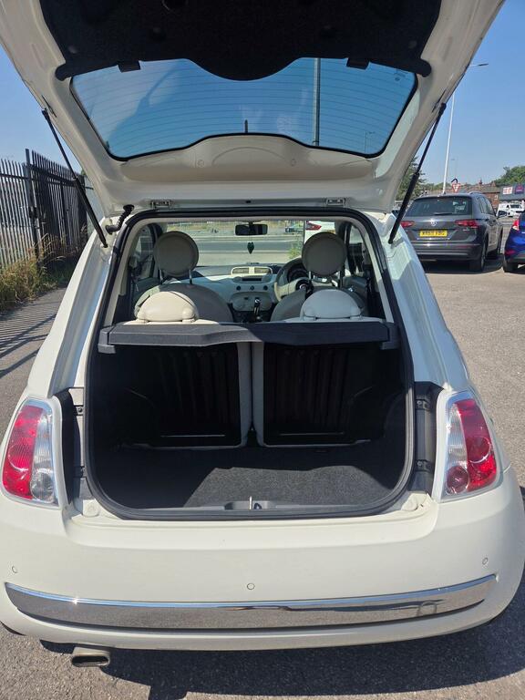 Fiat 500 1.2 Lounge Dualogic Euro 6 Ss White #4