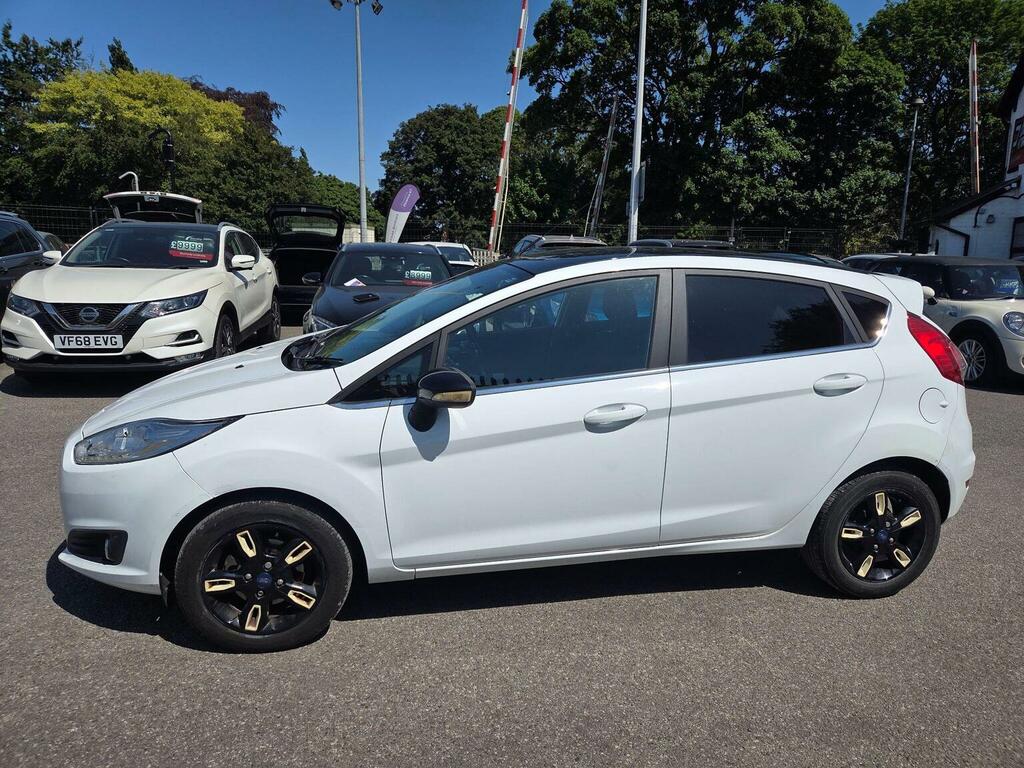 Ford Fiesta 1.0T Ecoboost Zetec White Edition Euro 6 Ss MV16HSX White #6