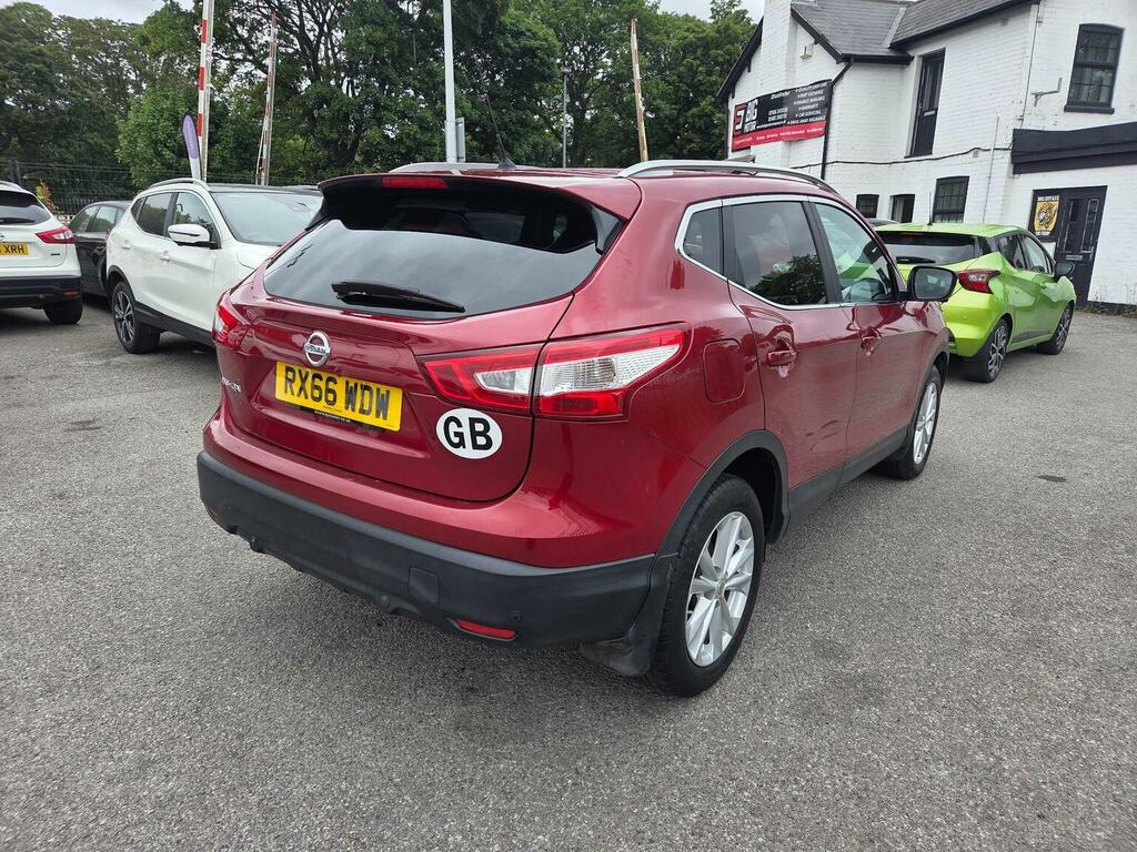 Nissan Qashqai 1.5 Dci Tekna 2Wd Euro 6 Ss RX66WDW Red #3