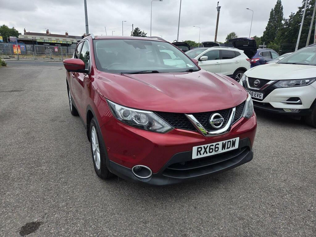 Nissan Qashqai 1.5 Dci Tekna 2Wd Euro 6 Ss Red