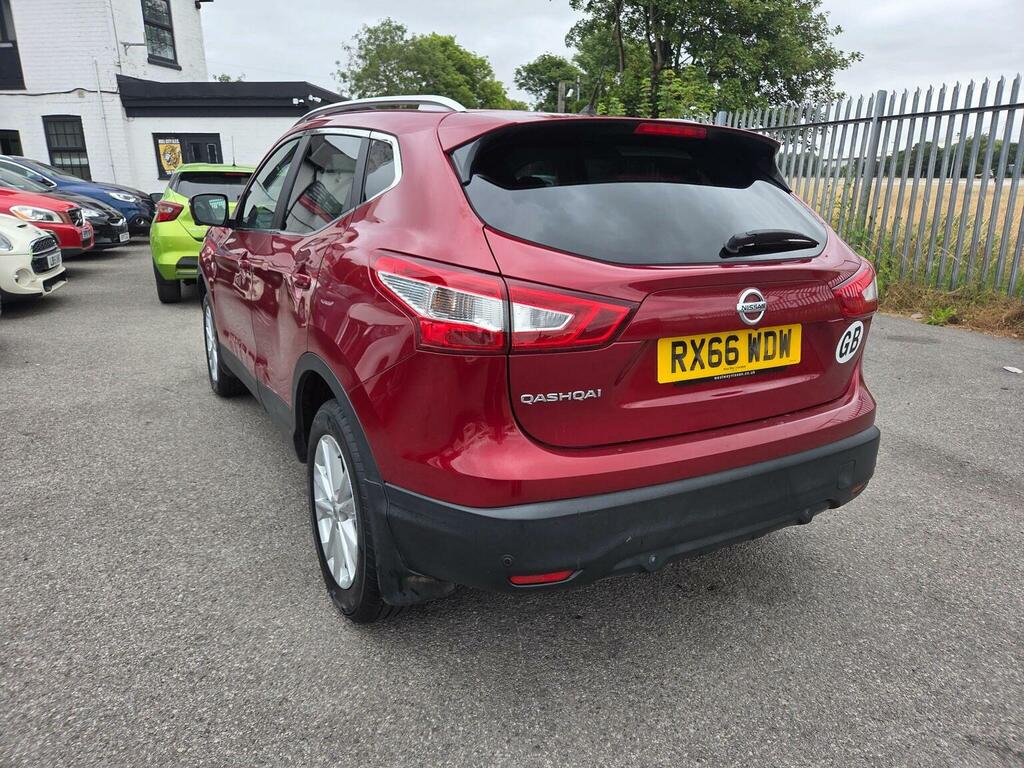 Nissan Qashqai 1.5 Dci Tekna 2Wd Euro 6 Ss RX66WDW Red #5