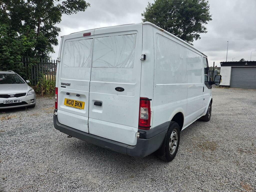 Ford Transit Custom 2.4 Tdi 350 Rwd L4 Drw White #3