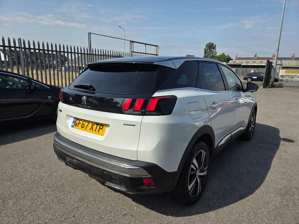 Peugeot 3008 1.6 Bluehdi Gt Line Eat Euro 6 Ss GF67XTP White #3