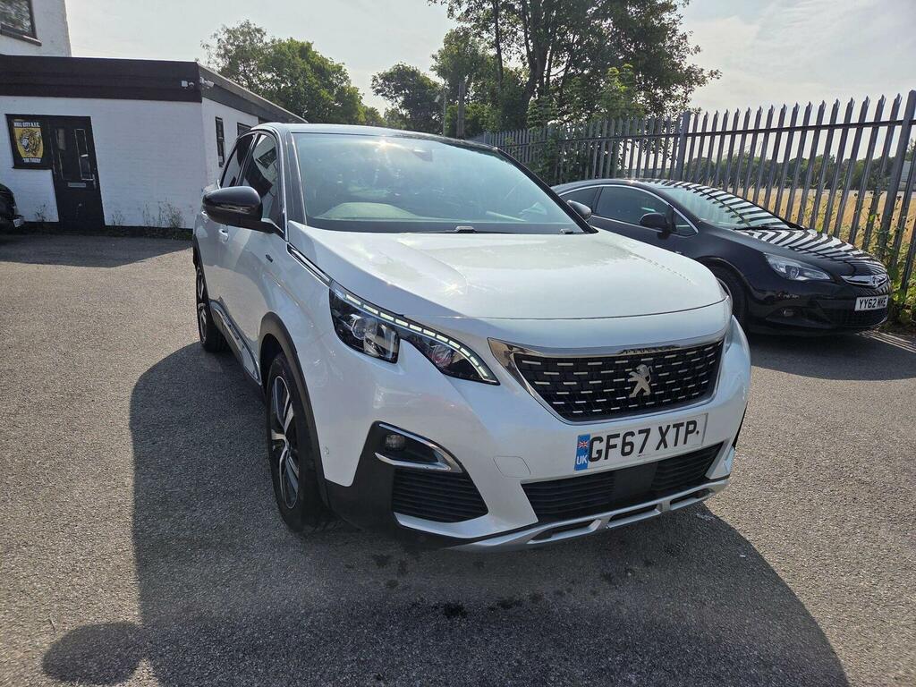 Peugeot 3008 1.6 Bluehdi Gt Line Eat Euro 6 Ss White