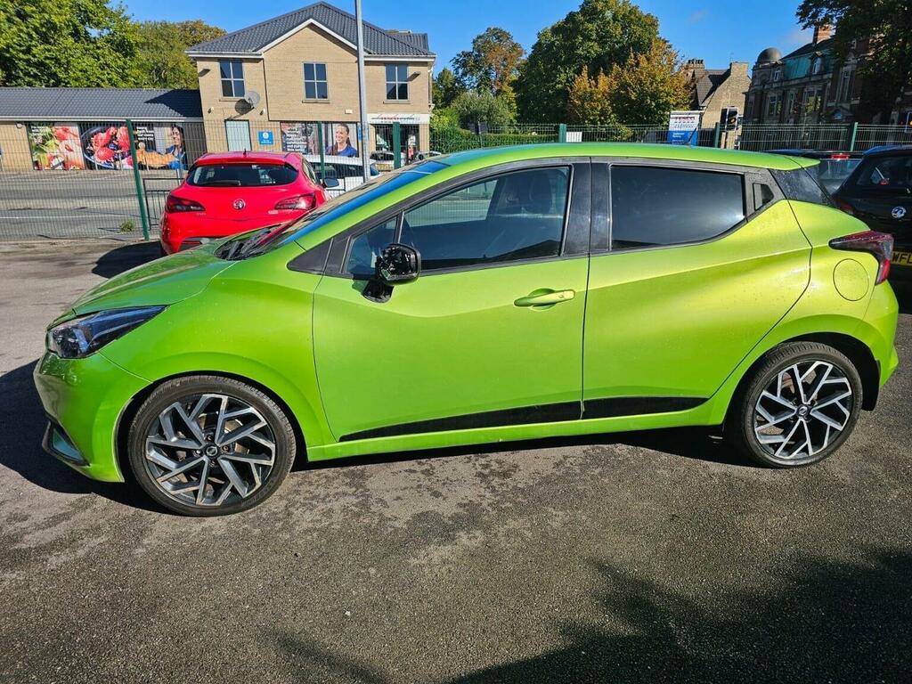 Nissan Micra 0.9 Ig-t Tekna Euro 6 Ss FA17FZG Green #4