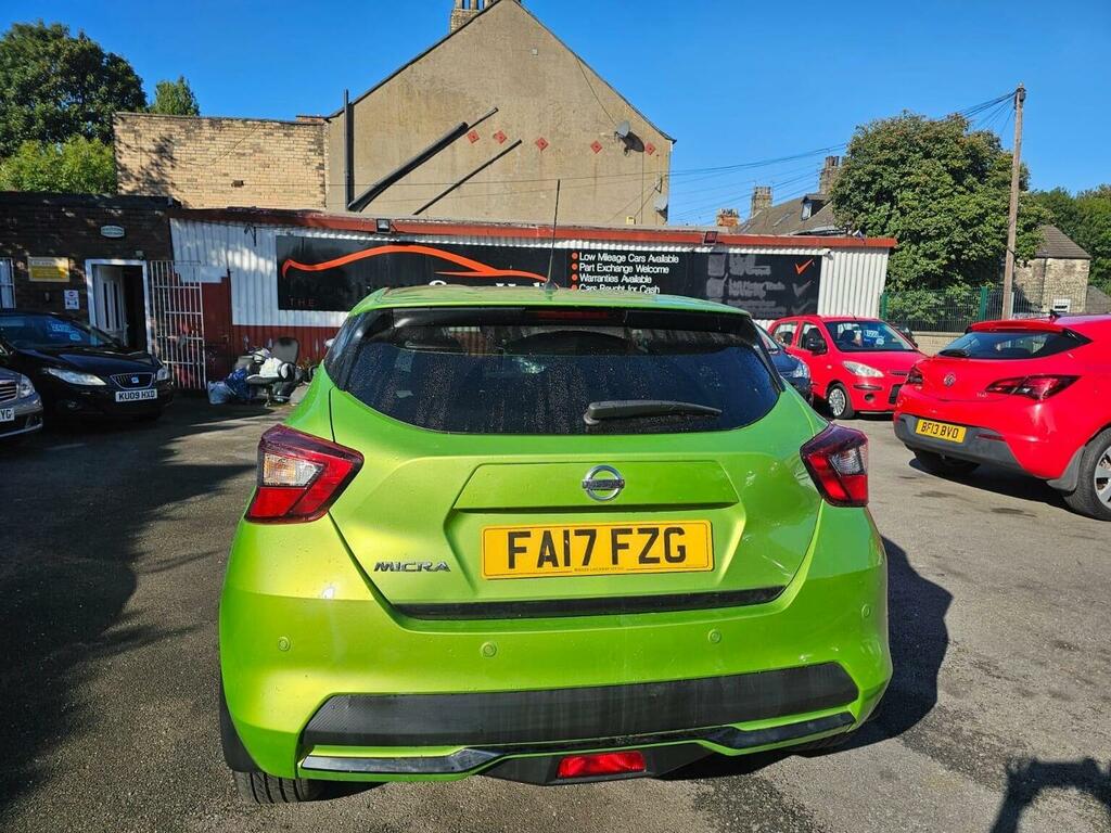 Nissan Micra 0.9 Ig-t Tekna Euro 6 Ss FA17FZG Green #5