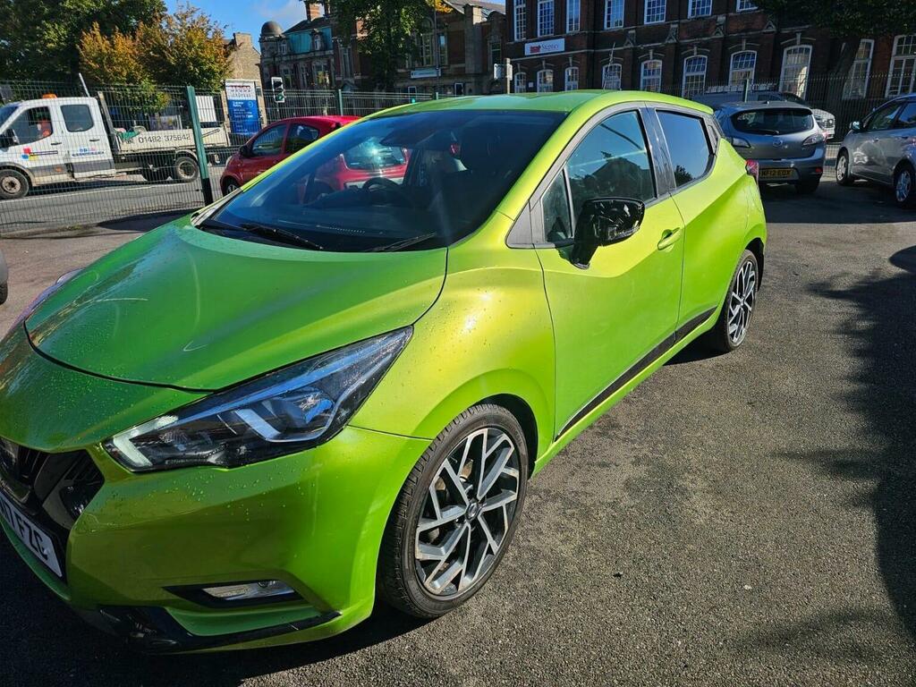 Nissan Micra 0.9 Ig-t Tekna Euro 6 Ss FA17FZG Green #3