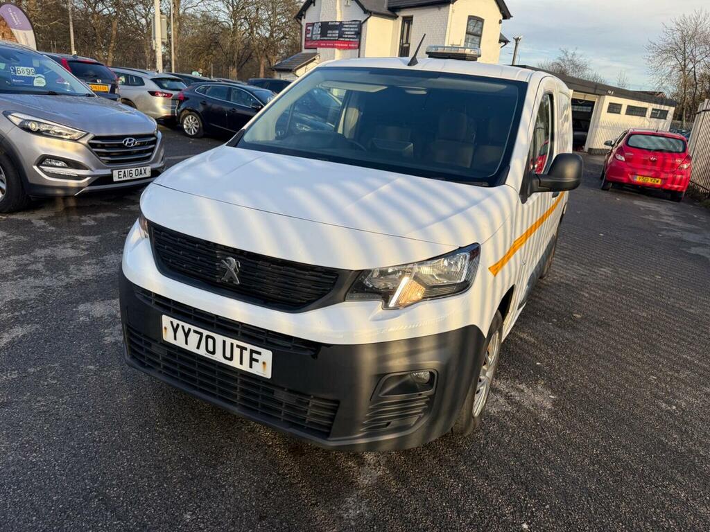Peugeot Partner 1.5 Bluehdi 650 Professional Standard Panel Van Sw YY70UTF White #5