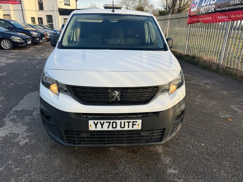Peugeot Partner 1.5 Bluehdi 650 Professional Standard Panel Van Sw YY70UTF White #3