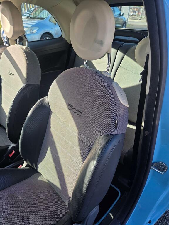 Fiat 500C S Convertible Blue #11