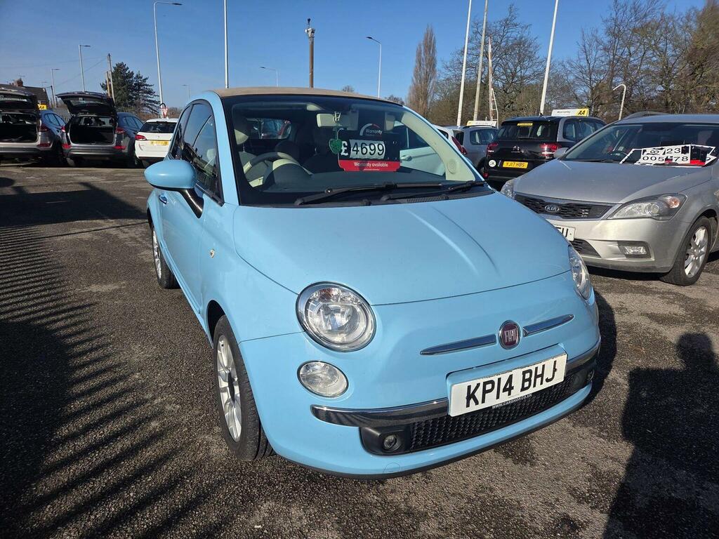 Fiat 500C 1.2 Lounge Euro 6 Ss Blue