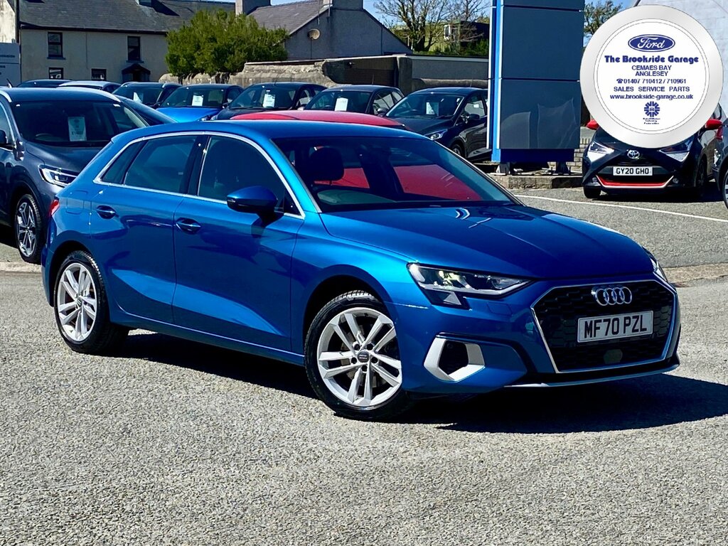 Audi A3 1.5 Tfsi 35 Sport Sportback S Tronic Eu Blue