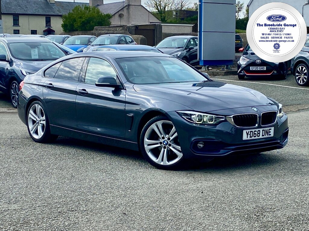 BMW 4 Series Gran Coupe 2.0 420D Sport Hatchback Euro 6 S Grey