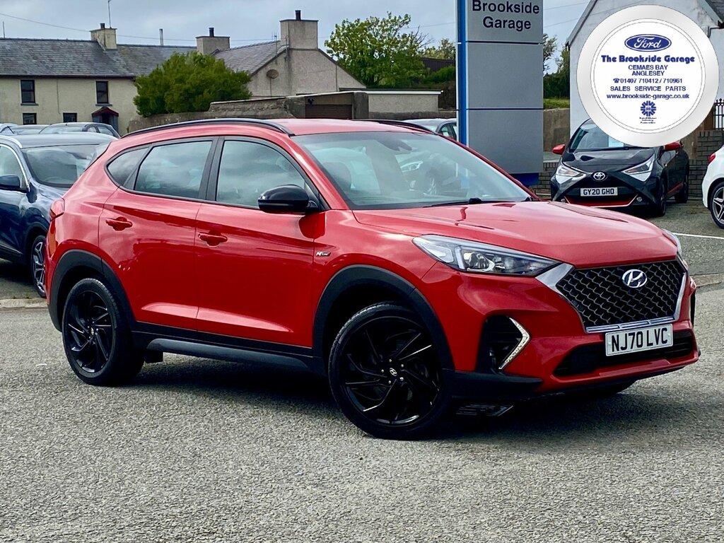 Hyundai Tucson 1.6 T-gdi N Line Suv Euro 6 Ss Red